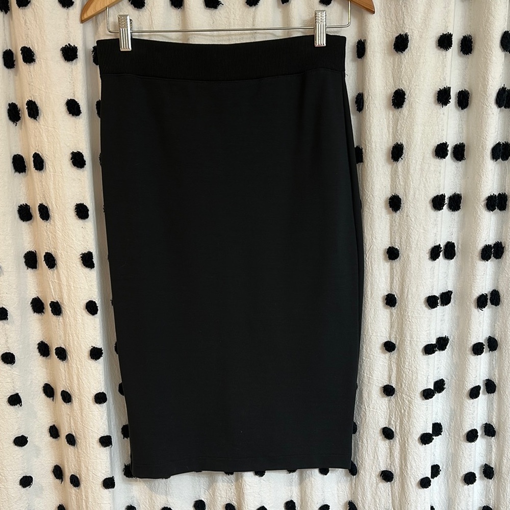 Banana Republic Elegant Black Pencil Skirt